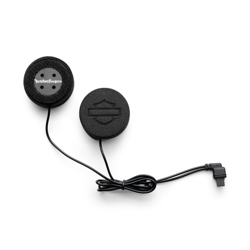 Harley-Davidson 76001137 Harley-Davidson Audio powered by Rockford Fosgate Stage I Speakers for Wireless Headsets