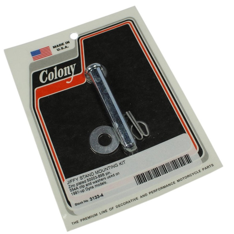 Jiffy/Kick Stand Mounting Hardware Kits – 99-17 Dyna