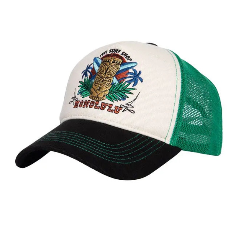 King Kerosin Honolulu Cap Off-White / Black