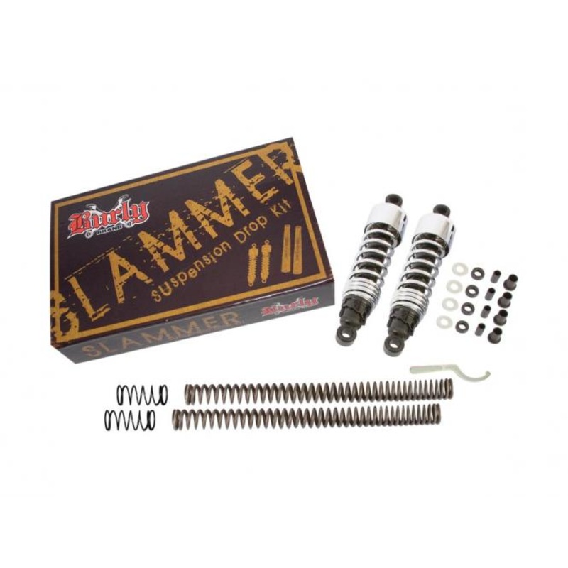 Slammer Kit with chrome rear shocks Slammer Kit