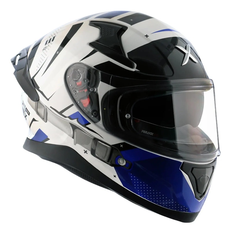 Axor Apex Hex-2 Gloss White / Blue
