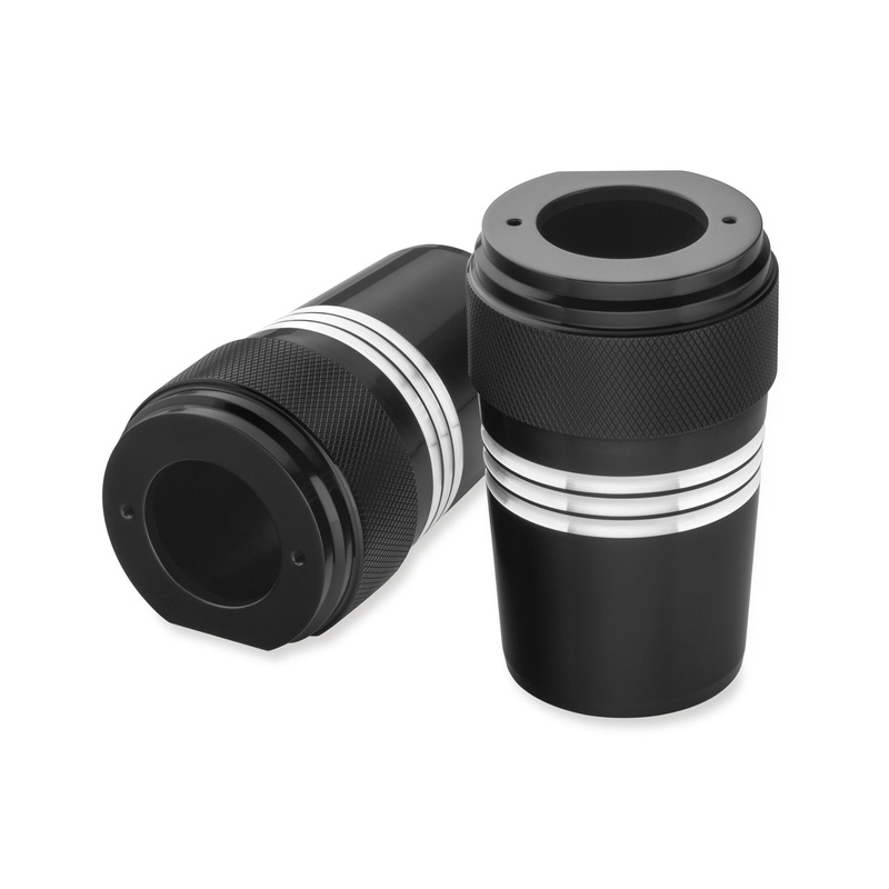 Harley Davidson 45800135 Machine Cut Upper Fork Slider Covers KIT,FR SPNSN/STRG MISC CMPNT,F