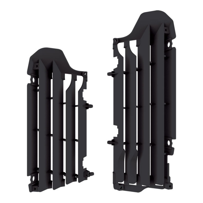 Polisport Radiator Louvers Suzuki RMZ450 (’18-) – Black