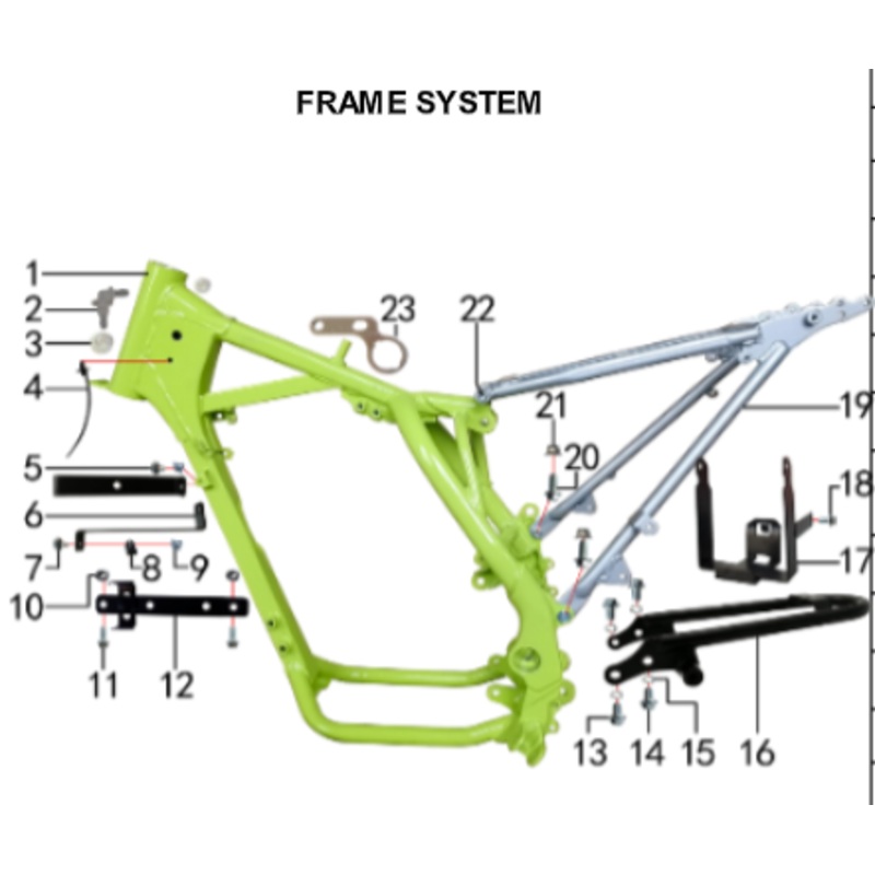 Screw – 150DH & 230DH Gas Dirt Bike