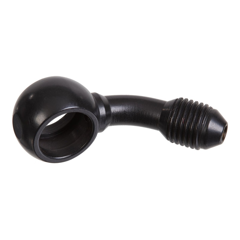 Whites Brake – 11mm (7/16″) Banjo – 45 Steel Black