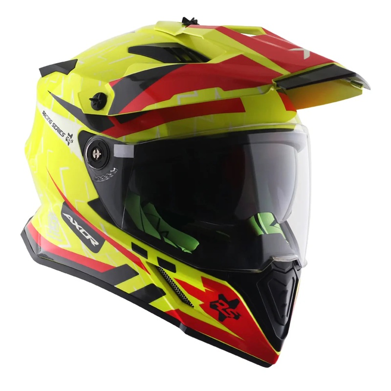Axor X-Cross Flash Neon Yellow / Gloss Red
