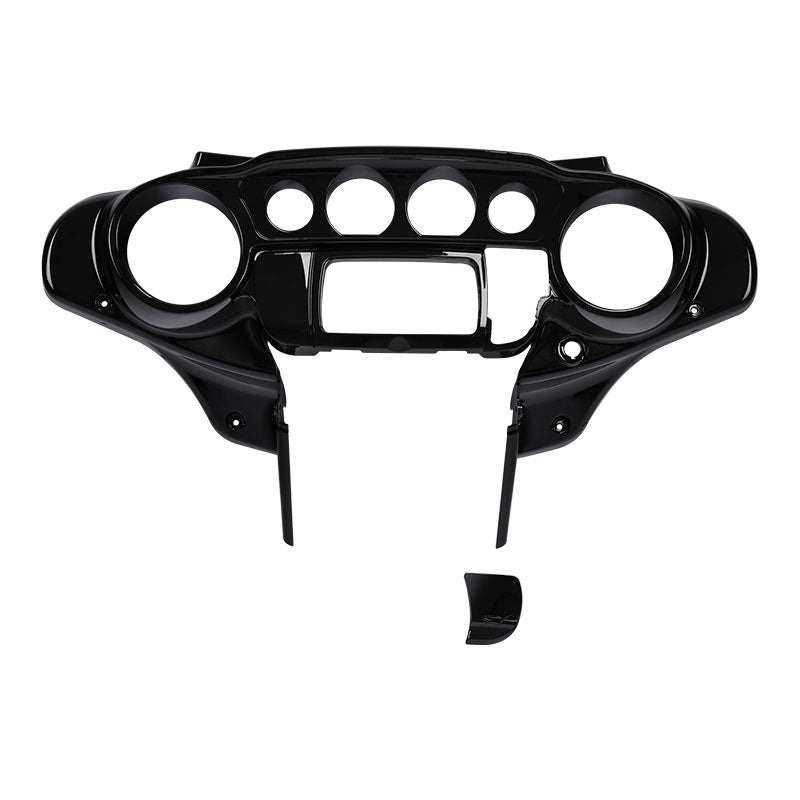 HR3 Starfire Black / Atomic Red Batwing Front  Inner Fairing 2017 CVO STREET GLIDE FLHXSE