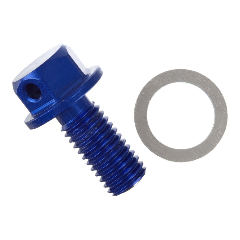 Whites Magnetic Sump Plug M10 x 22 x 1.5 – Blue