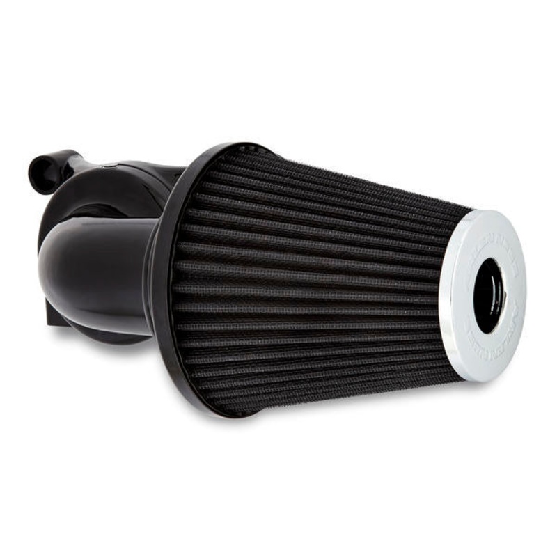 90deg Monster Sucker Air Cleaner- Black. Fits B/Twin ’93-’17.