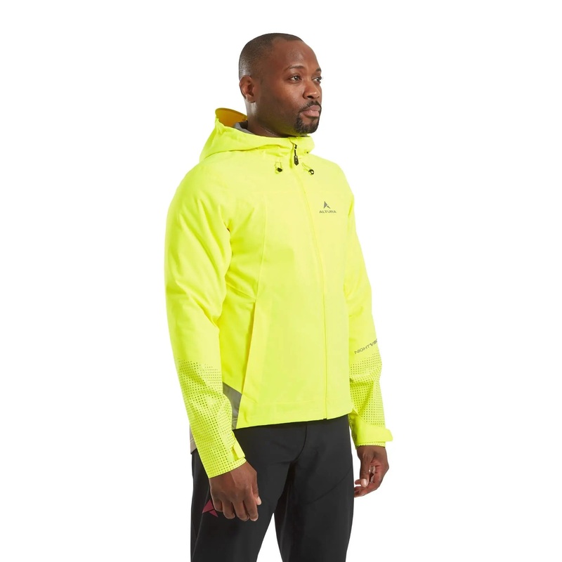 Altura Night Vision Typhoon Insulated Cycle Jacket Yellow