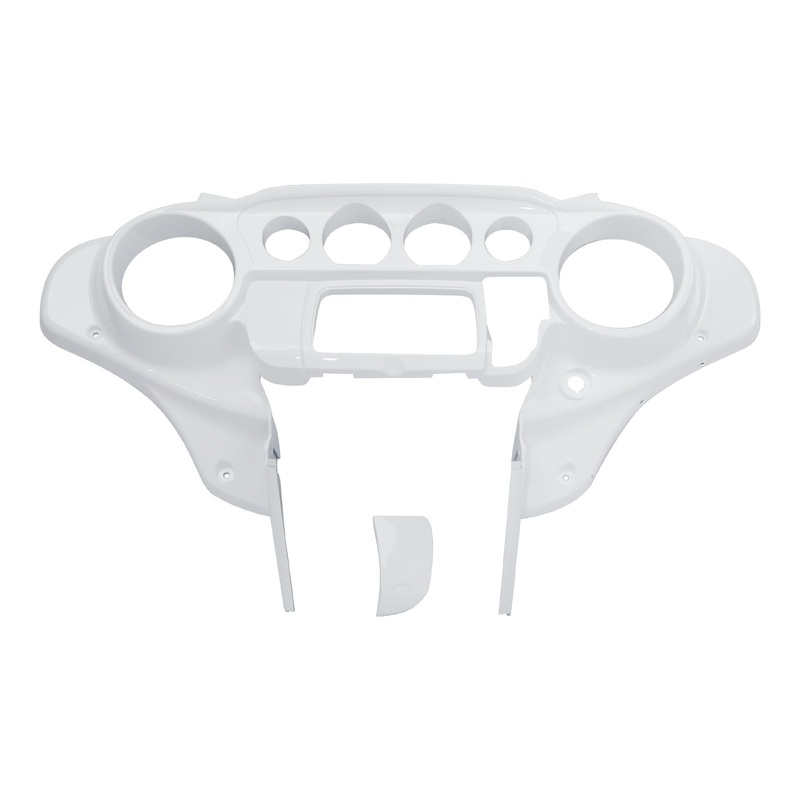 HR3 Stone Washed White Pearl Batwing Front Inner Fairing 2019 STREET GLIDEFLHX