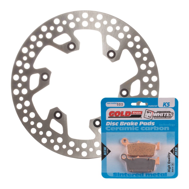 Brake Disc & Pad Rear Kit – Yamaha YZ250F ’02