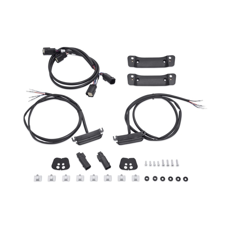 Harley Davidson 90200736 Saddlebag Spoilers LED Light Kit KIT-SPOILER,SADDLEBAG,SMOKE