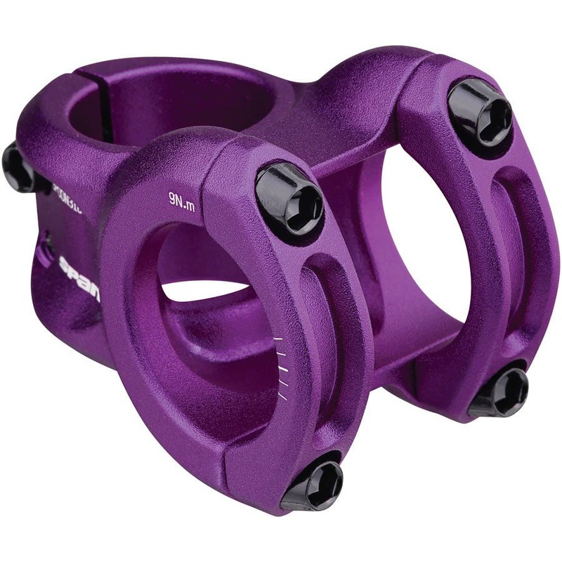 Spank SPOON 318 Stem – 33mm Length – 31.8mm Clamp – Purple