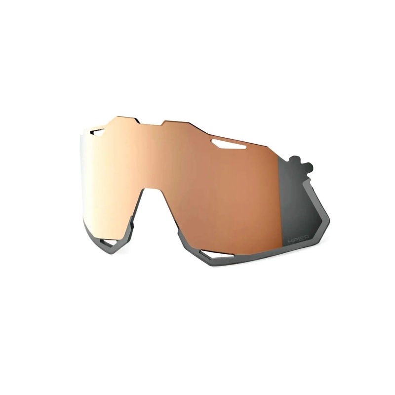 100% Hypercraft XS Replacement Polycarbonate Lens HiPER Copper Mirror
