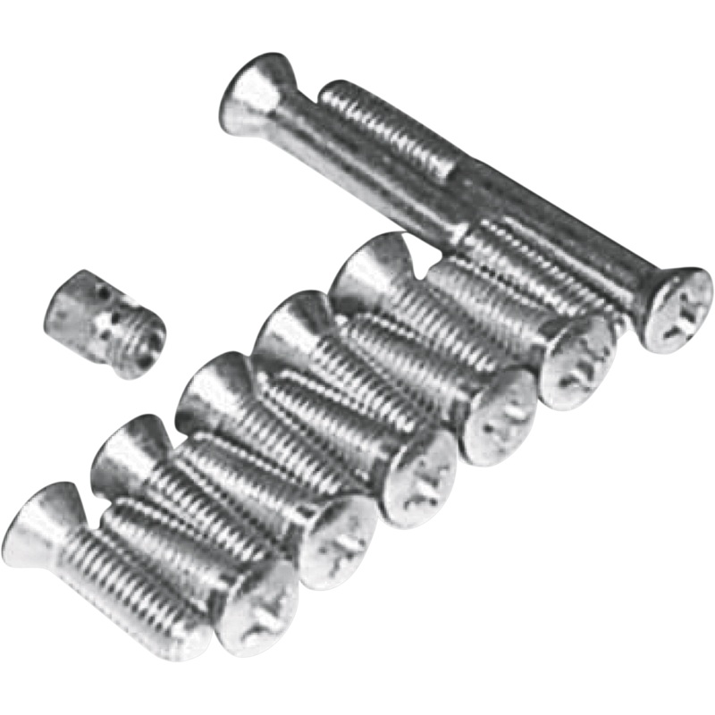 Colony 4 Speed Transmission Top Cover Screw Kit – Cadmium- 48-55 Panhead