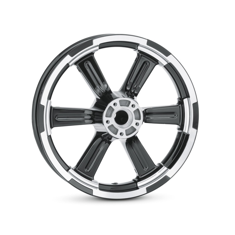Harley Davidson 40900571 Annihilator 16 in. Rear Wheel KIT,RR WHL,6 SPK,BLK,16X3