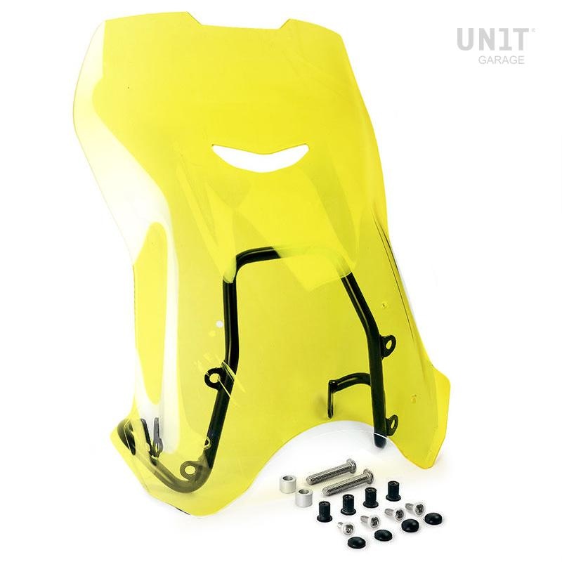 Unit Garage R9T Series Touring Windscreen XL – Yellow