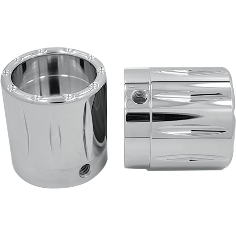 Axle Nut Cover Rival Chrome 1″