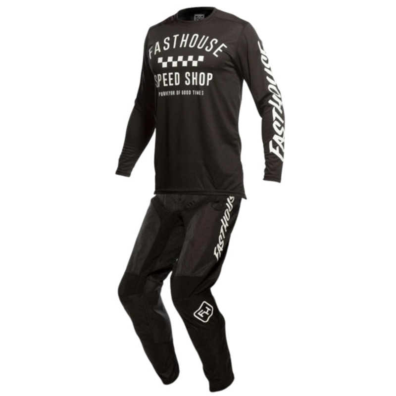 Fasthouse – Carbon Jersey, Pants Combo