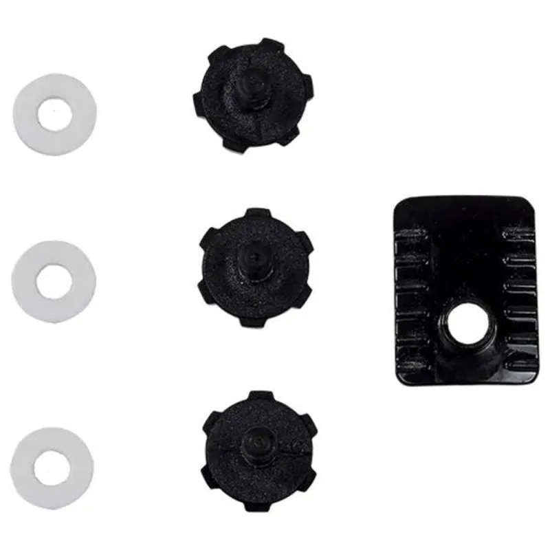 LS2 Peak Screws Black For MX470 Subverter Helmets