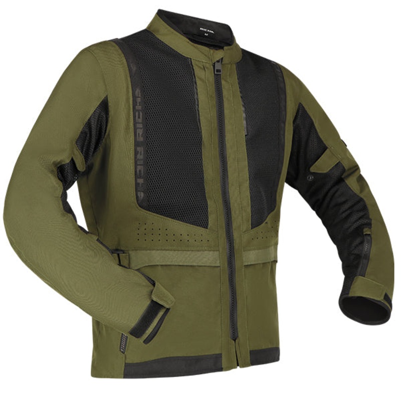 Richa Monaco Mesh Waterproof Textile Jacket Green