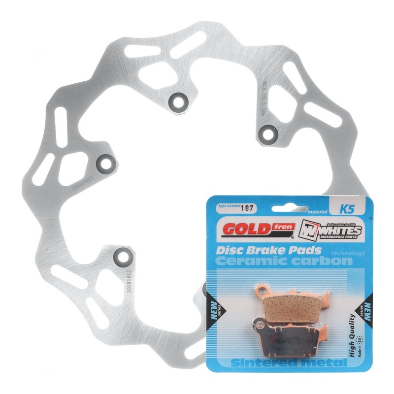 Brake Disc & Pad Rear Kit – Yamaha YZ450F ’03-’17 – Wave