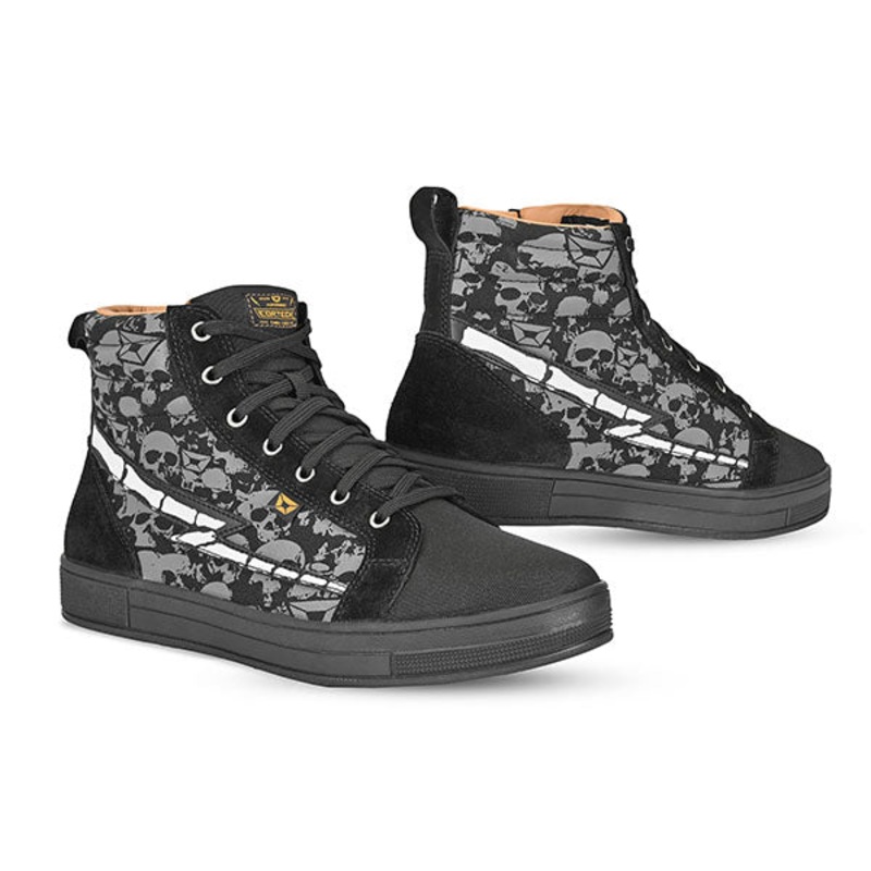 Cortech – Slayer Canvas Skulls Riding Shoes