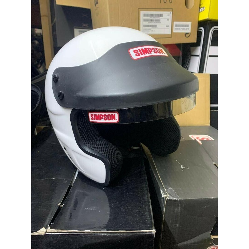 Simpson cruiser, Nascar,rally style motorcycle helmet size xs