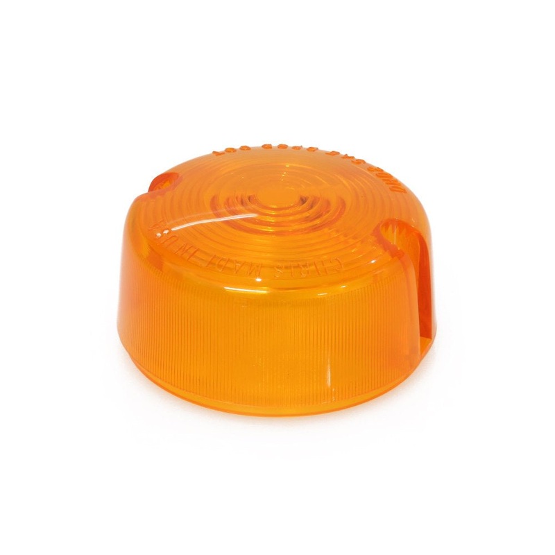 Turn Signal Lens – Amber. Fits FX Softail, Sportster & Dyna 1986-2001
