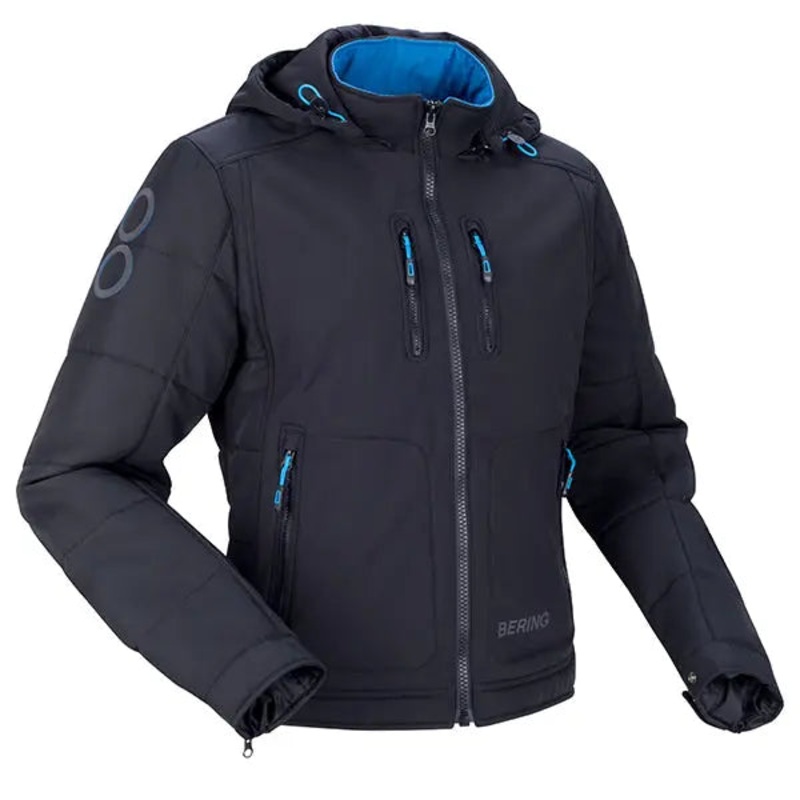 Bering Scoop Textile Jacket Black