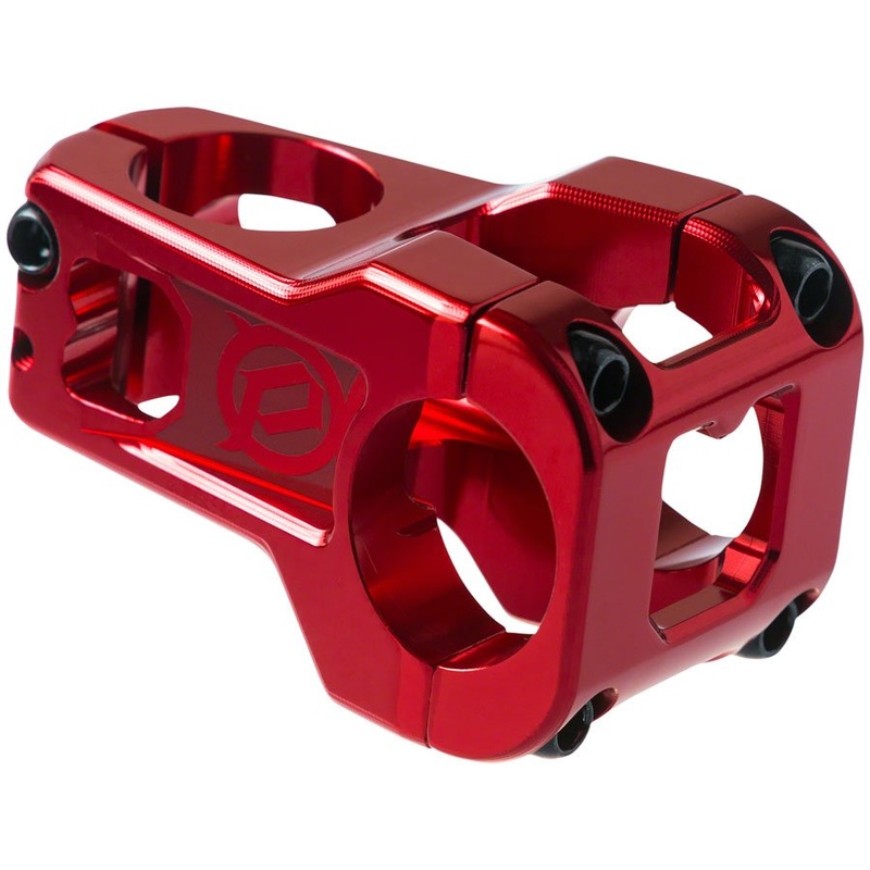 Deity Cavity Stem – 50mm Length – 31.8mm Clamp – Red