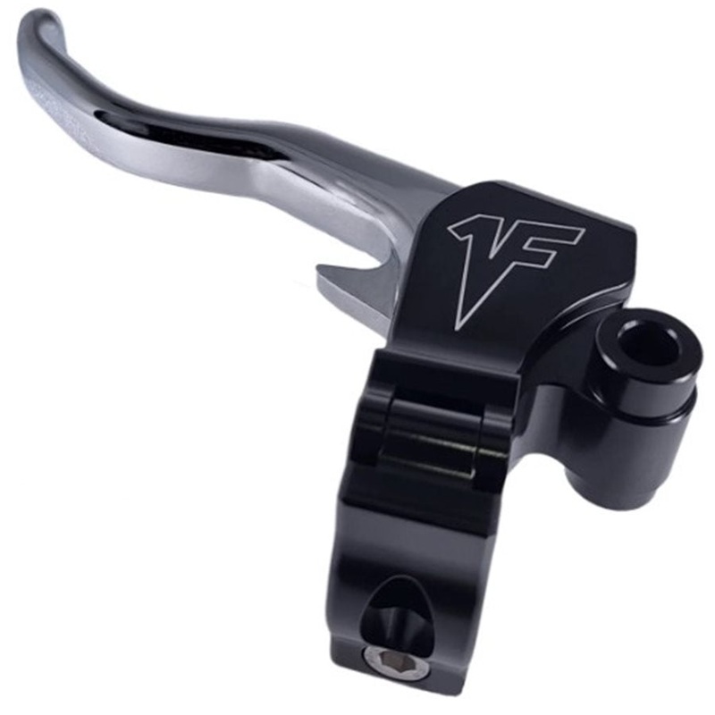 Easier Pull Clutch Lever Assembly | 2FNGR | Black/Chrome – Dyna/Softail/Sportster