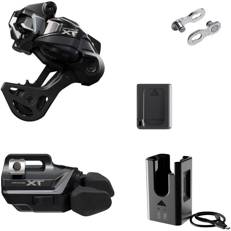 Shimano Deore XT M8250 Di2 Wireless Upgrade Kit – GS Derailleur, IR I-SPEC EV Shifter