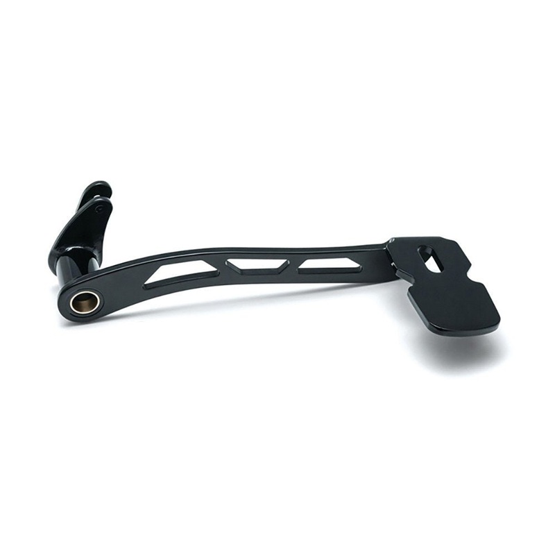 Extended Girder Brake Pedal – Black. Fits Touring 2014up without Fairing Lowers.