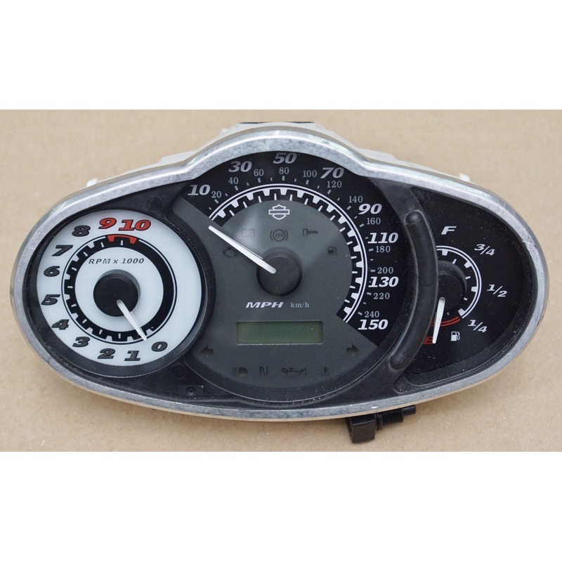 Harley Davidson 71964-09 INSTRUMENT CLUSTER DUAL MPH AND KM/H, WITH 67854-98 (ENGLAND)