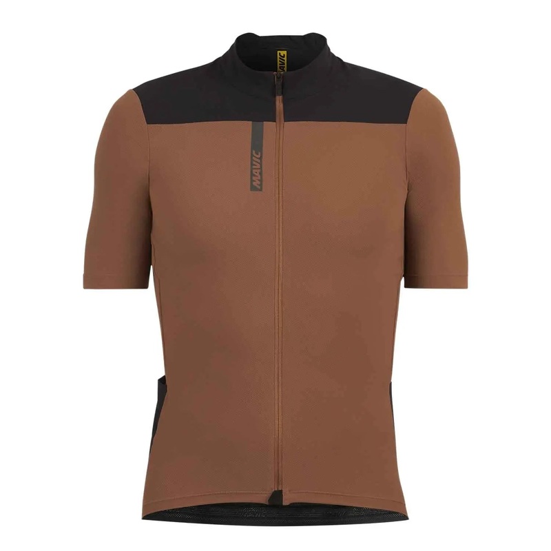 Mavic Allroad Cargo Short Sleeves Cycle Jersey Bronze