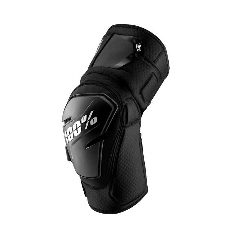 100% Fortis Knee Guards Black