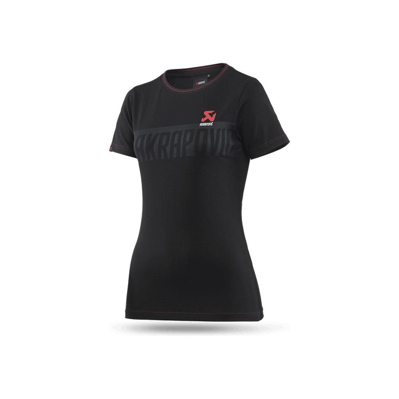 Akrapovic Corpo Ladies T-Shirt Black