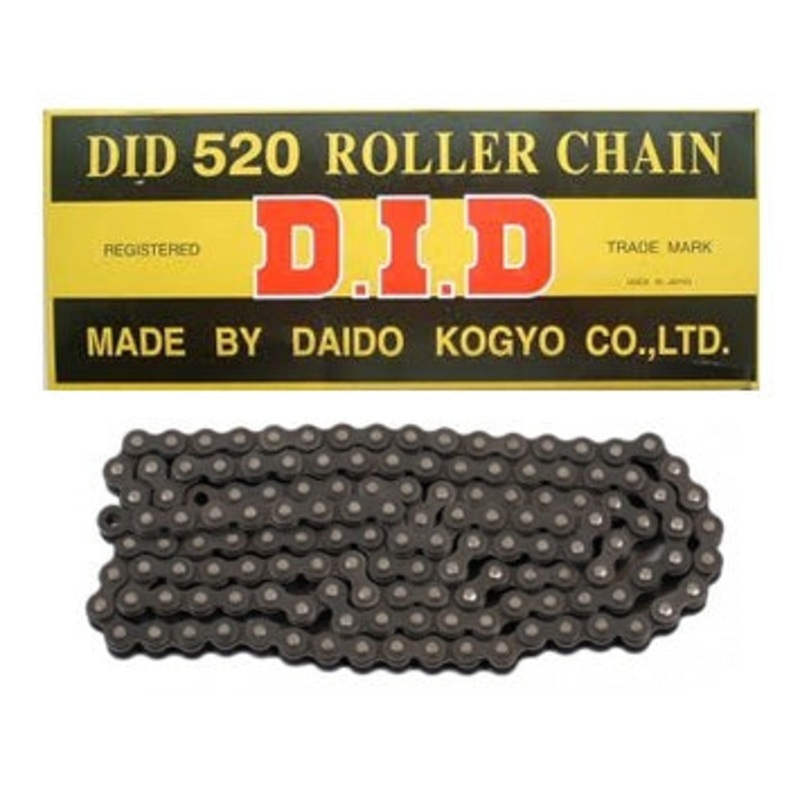 DID 520 TRIALS CHAIN BLACK (CHOOSE LENGTH)