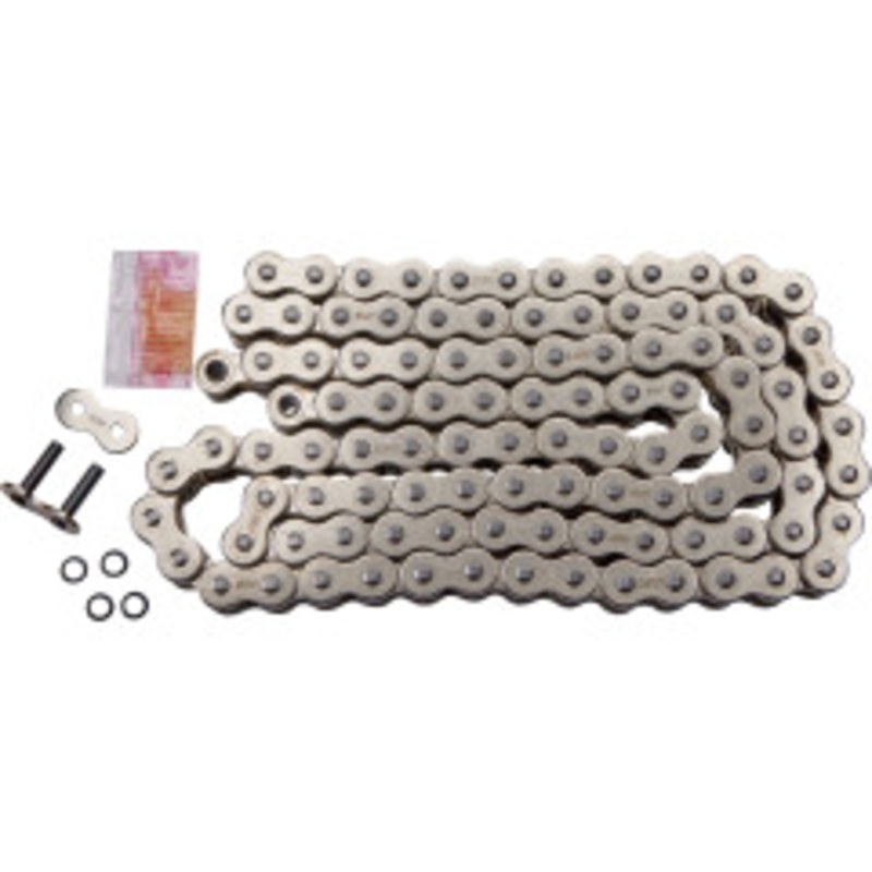 Drag Specialties 530 Series O-Ring Chain – 120 Links – Chrome Plated