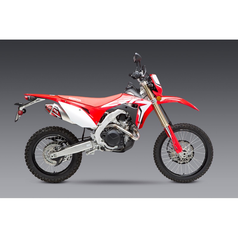 HONDA CRF450L/X 19-22 RACE RS-4 STAINLESS FULL SYSTEM W/ AL MUFFLER (International Models Only)