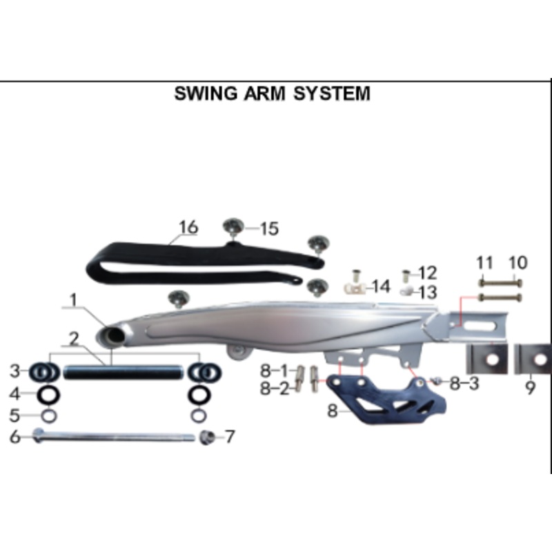Chain Slider – 230DH Gas Dirt Bike