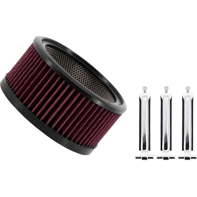 Big Power Filter Kit, Chrome