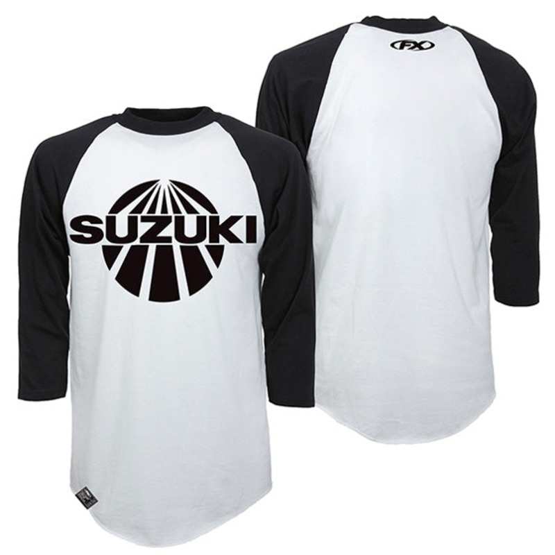 Factory Effex – Suzuki Vintage Baseball Tee