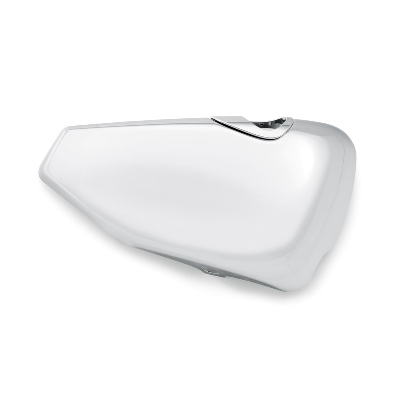 Harley Davidson 66262-04 Oil Tank Cover KIT SIDECOVER,RH/OILTANK/CHRM,