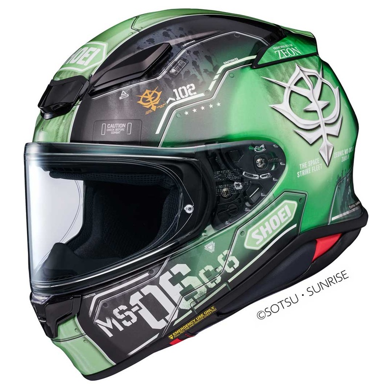 Shoei NXR2 MS-05 Zaku I TC11 Green