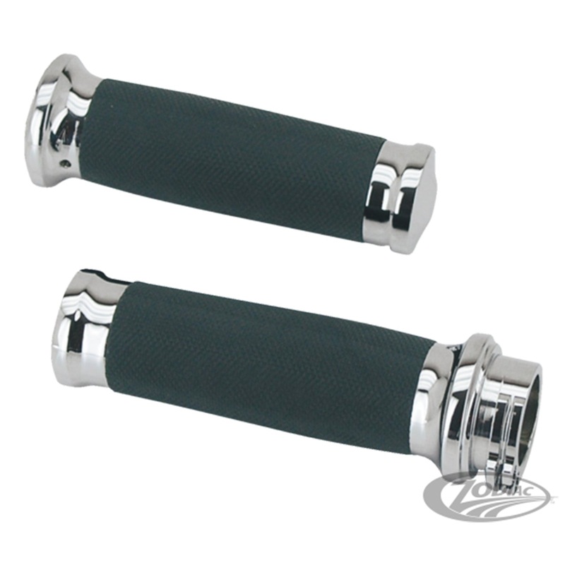 Tornado II Hand Grips – CHROME