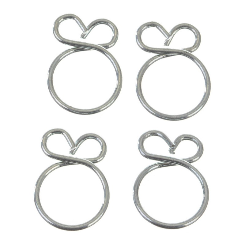All Balls Racing Fuel Hose Clamp Kit – 9.7mm Wire (4 Pack)