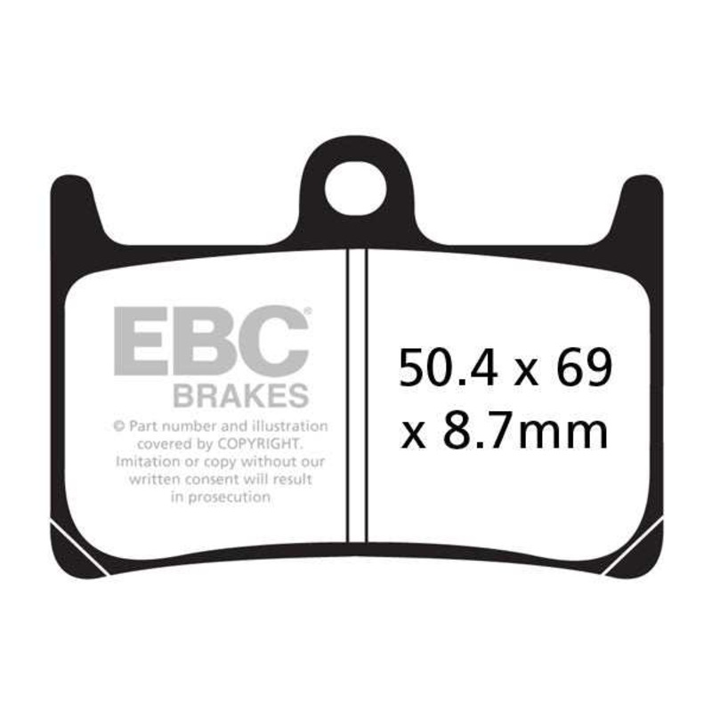 Brakes – FA380HH Fully Sintered – EBC